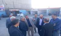 بازدید مسئولان استانی و شهرستانی از بازارچه زعفران در فاروج